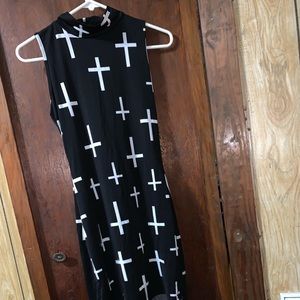 Black Cross Dress